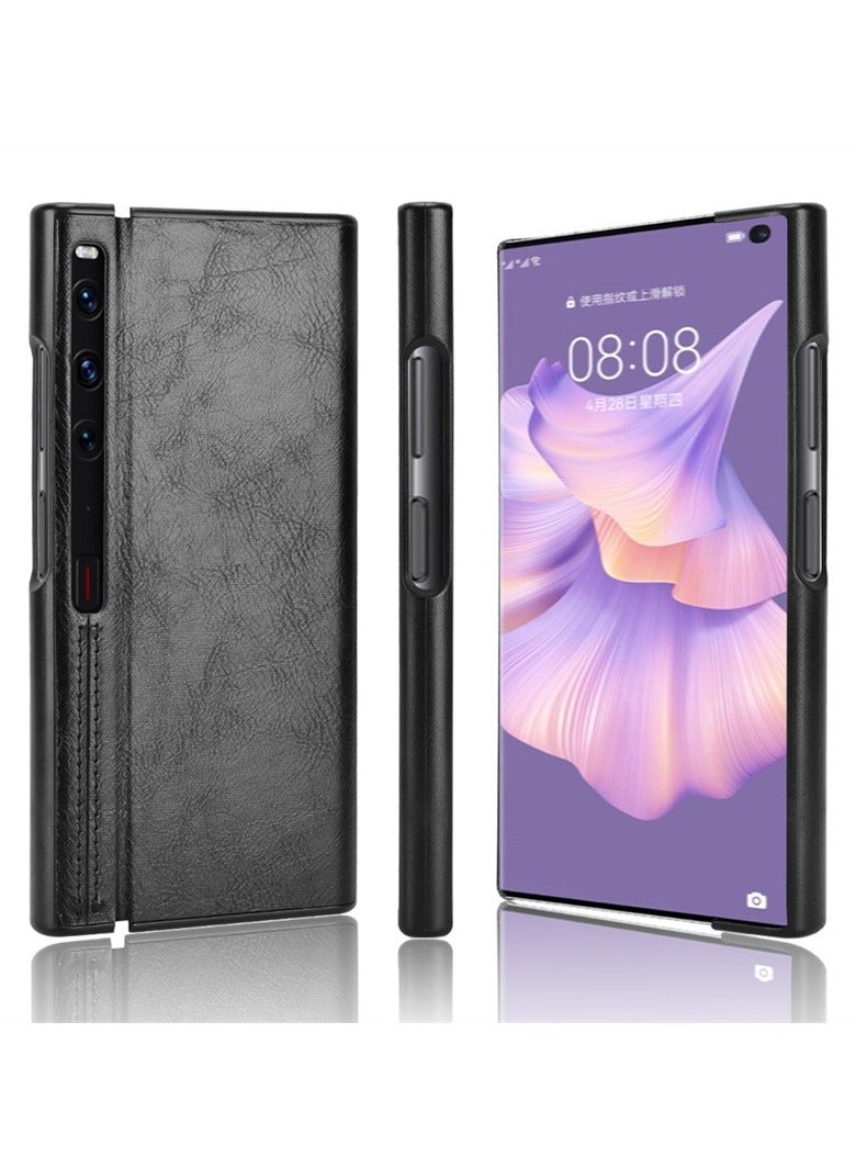 Case for Huawei Mate Xs 2 Case Cover,Retro PU Leather Ultra Slim Shockproof Case for Huawei Mate XS2 PAL-AL00 Case - Image 3